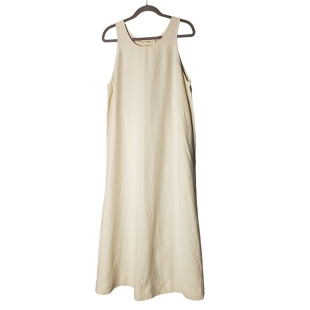 Jane Mohr for DTK linem Sleeveless pullover Cream Maxi Size 2